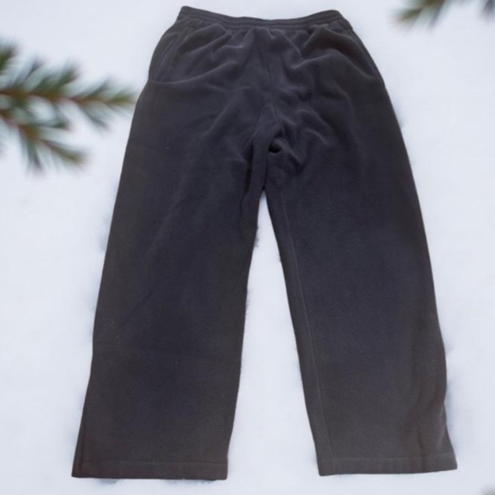 Yeezy GAP Balenciaga Polar Fleece Joggers Black Size L Streetwear Pants Rare
